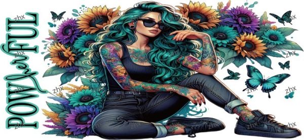 Tattooed girl 纹身女孩